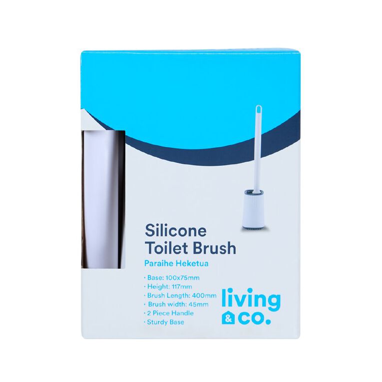 Living & Co Toilet Brush Silicone Grey, , hi-res