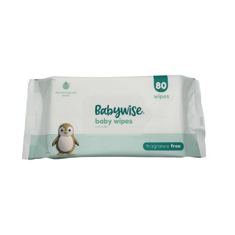 Babywise Wipes Fragrance Free 80 Pack, , hi-res
