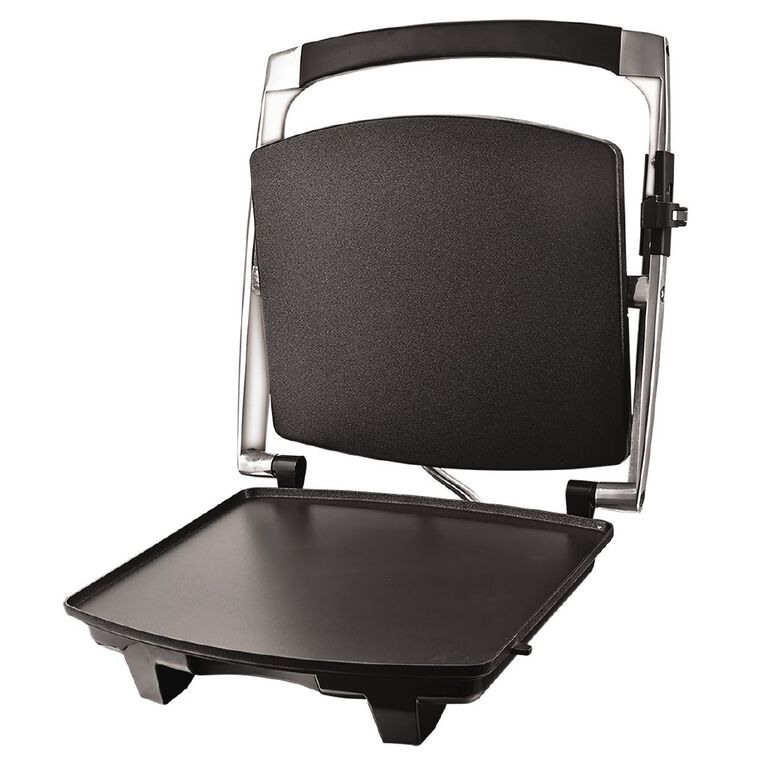 Living & Co Sandwich Press 4 Slice Stainless Steel, , hi-res