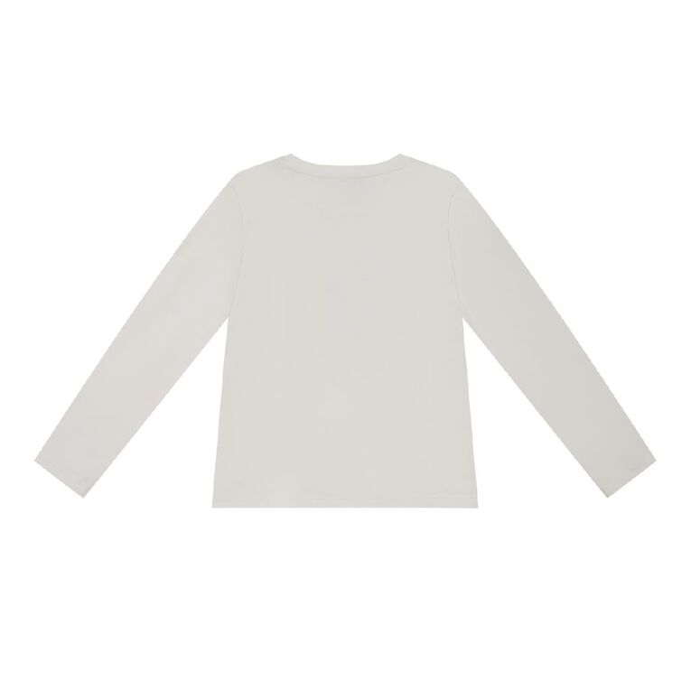 Young Original Long Sleeve Printed Tee, Cream FAIRY, hi-res