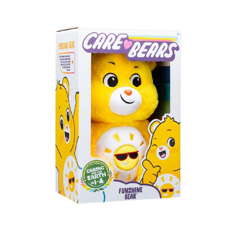 Care Bears Medium Plush Funshine Bear, , hi-res