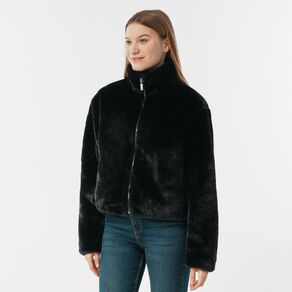 H&H Women's Faux Fur Jacket