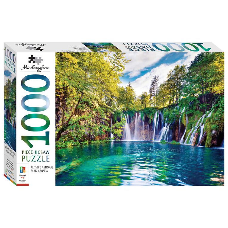 Mindbogglers Plitvice National Park Croatia 1000 Piece Puzzle, , hi-res