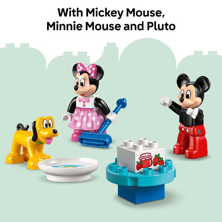 LEGO DUPLO Mickey Mouse Clubhouse with Minnie & Plu 10465, , hi-res