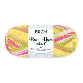 Birch Baby Print 70% Acrylic 30% Nylon 100G Tangy Bloom