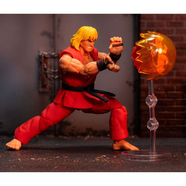 Street Fighter Ken 6 inch Action Figure, , hi-res