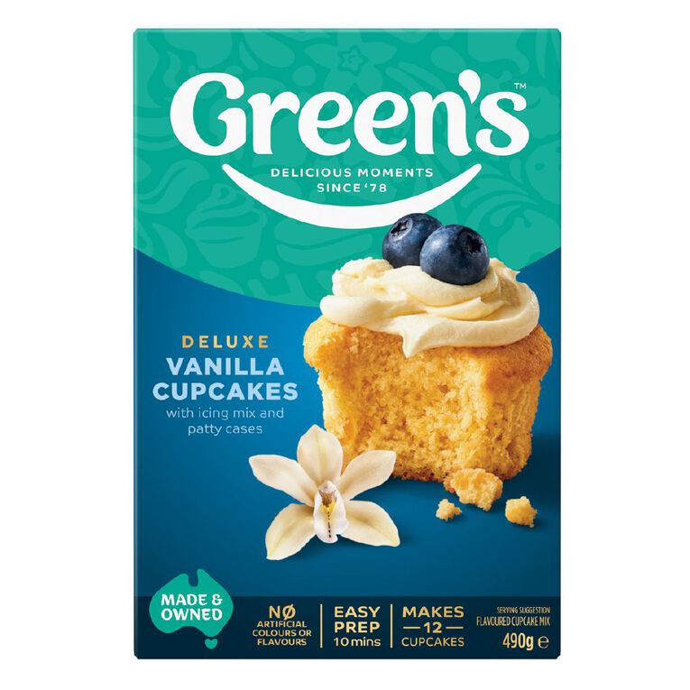 Green's Deluxe Cupcakes 490g, , hi-res