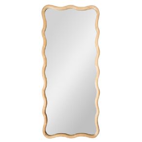 Living & Co Scalloped Full Length Mirror 69 x 160cm Natural