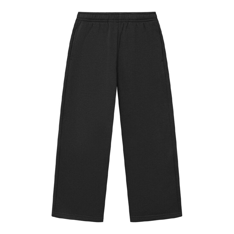 Young Original Plain Straight Trackpants, Grey Dark, hi-res