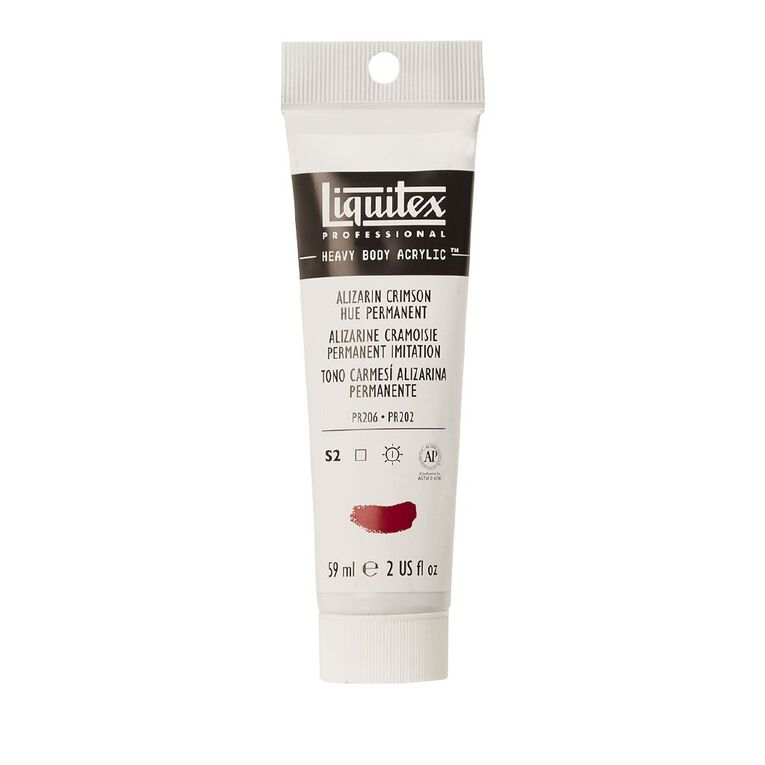 Liquitex Heavy Body Acrylic 59ml Alizarin Crimson Hue, , hi-res