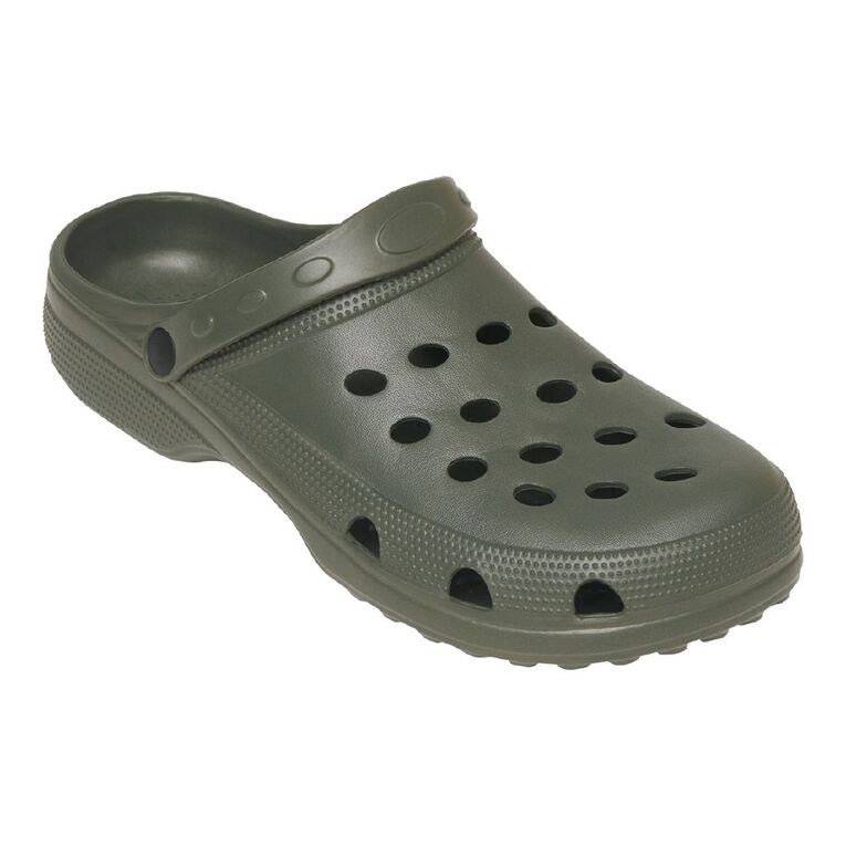 H&H Men's Frog Clog Shoes, Green Dark, hi-res