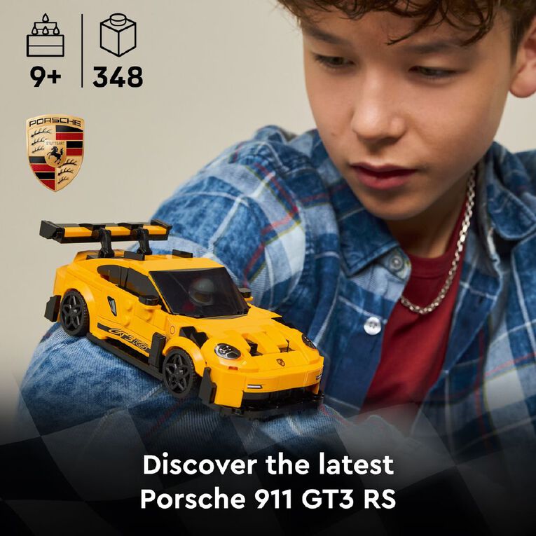 LEGO Speed Champions Porsche 911 GT3 RS Super Car 77239, , hi-res