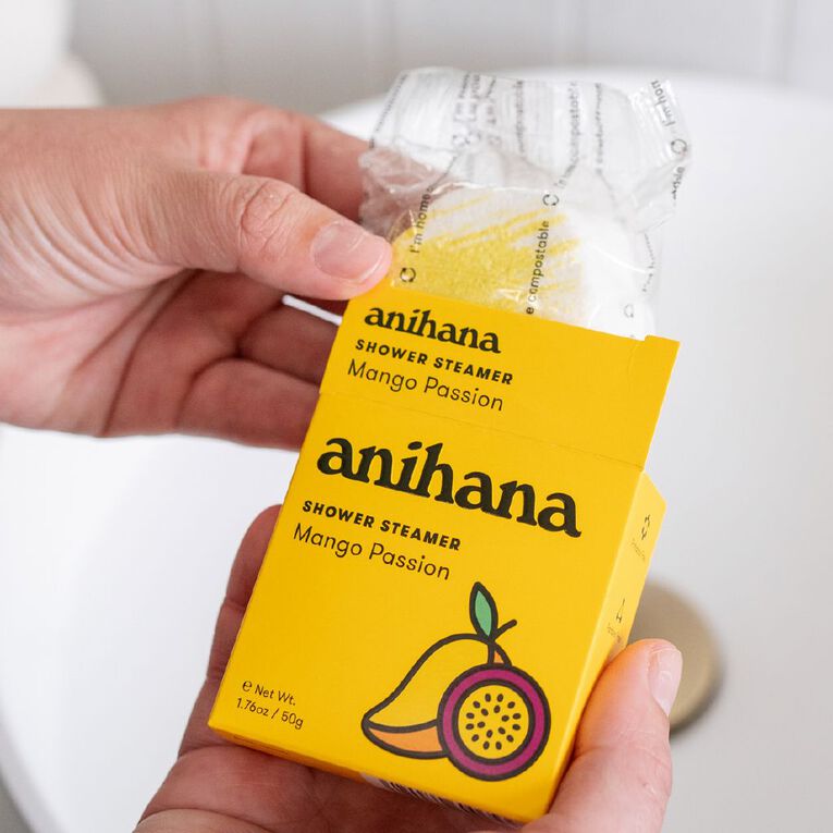 Anihana Shower Steamer Mango Passion 50g, , hi-res