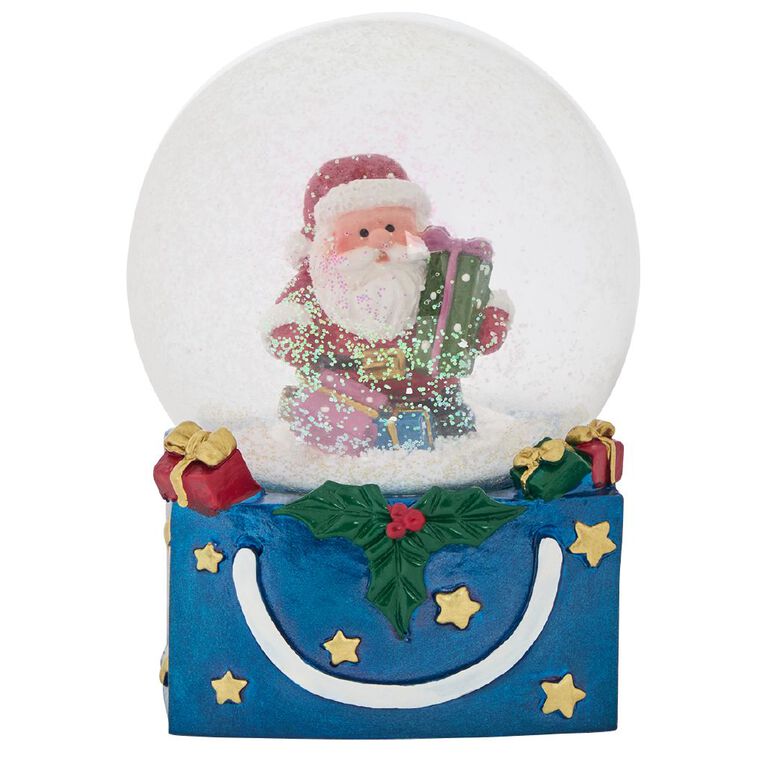 Wonderland Novelty Christmas Snow Globe 8cm Assorted, , hi-res