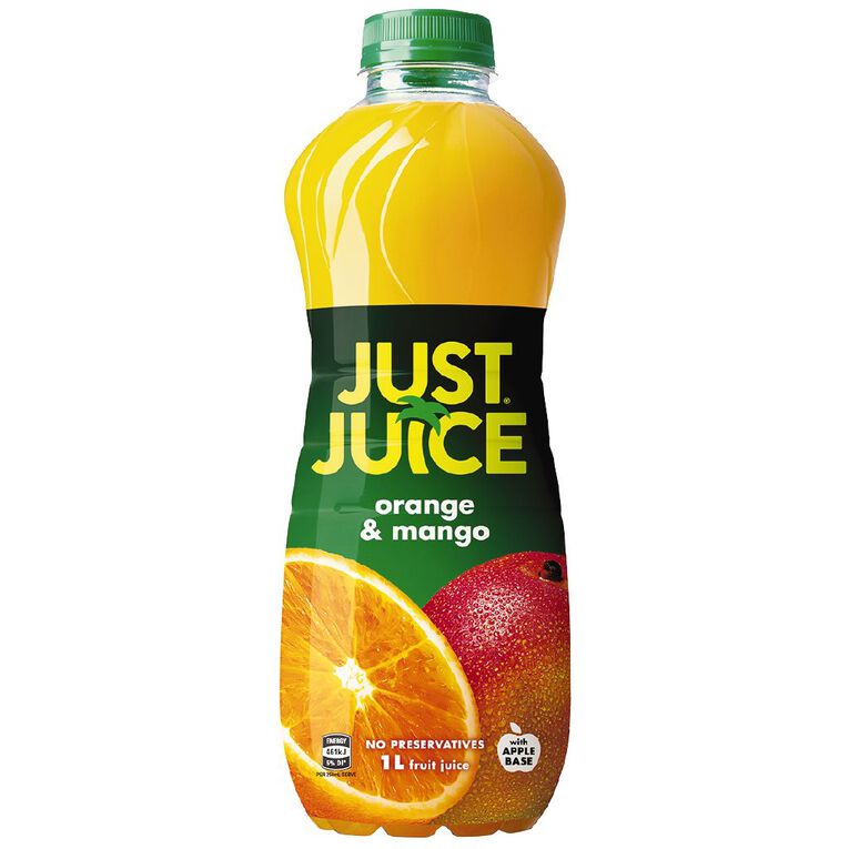 Just Juice Orange Mango 1L, , hi-res