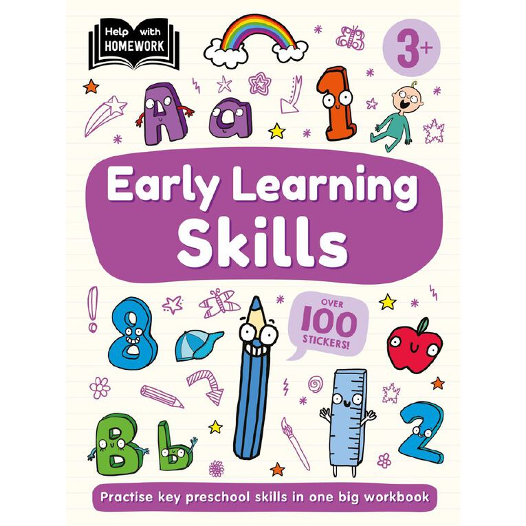 Help With Homework 3+ Early Learning Skills, , hi-res