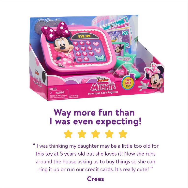 Minnie Mouse Bowtique Cash Register, , hi-res