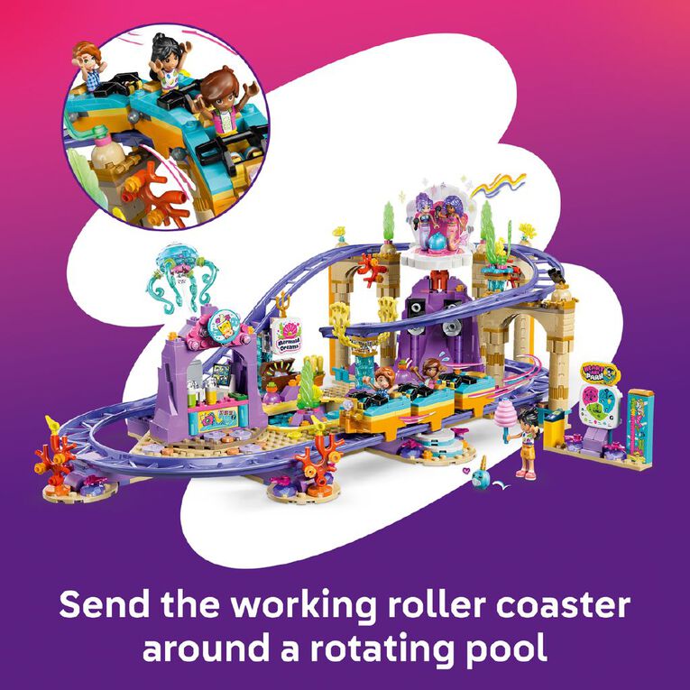 LEGO Friends Mermaid Roller Coaster Ride 42703, , hi-res