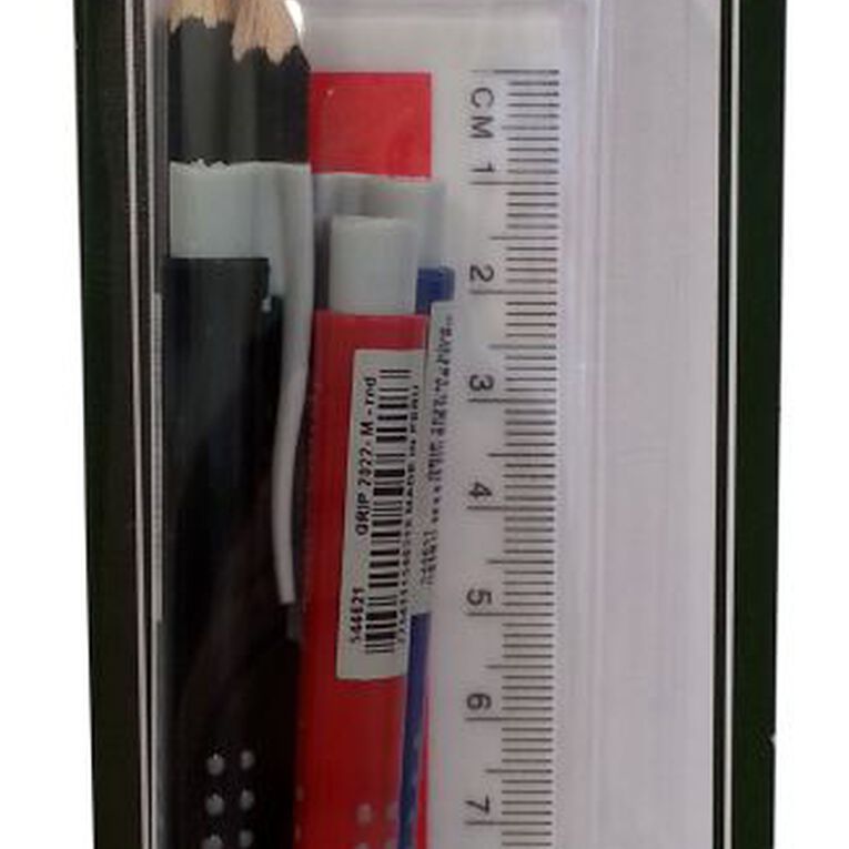 Faber-Castell Writing Set Black 7 Pack, , hi-res