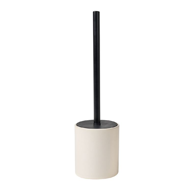 Living & Co Toilet Brush White/Black, , hi-res