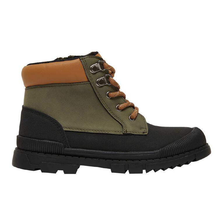 Young Original Senior Kids' Harry Boots, Khaki, hi-res