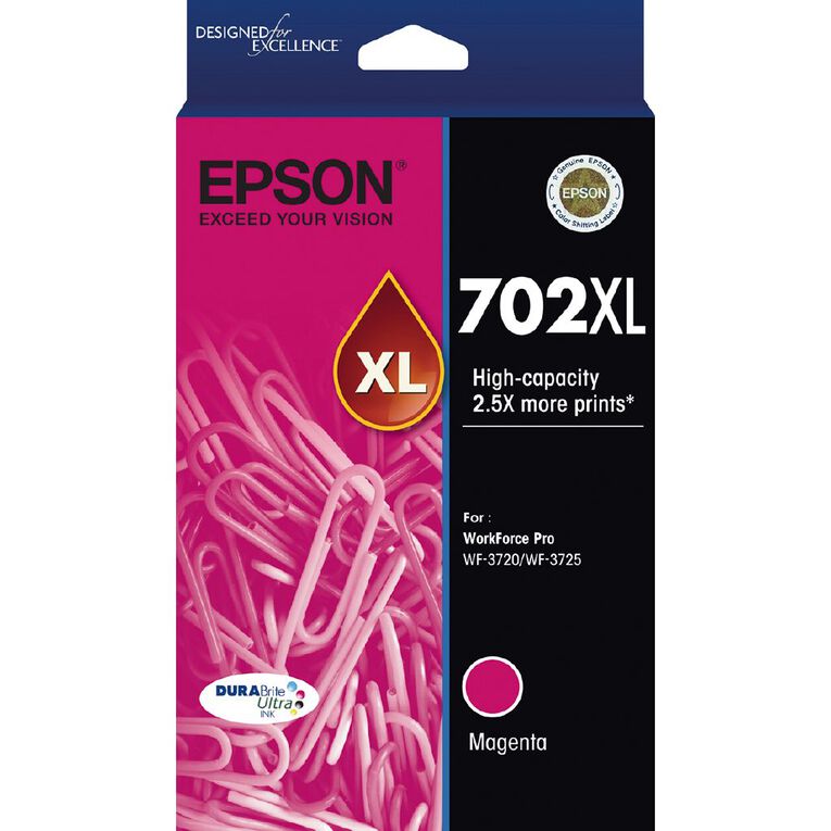Epson Ink Magenta 702XL (950 Pages), , hi-res