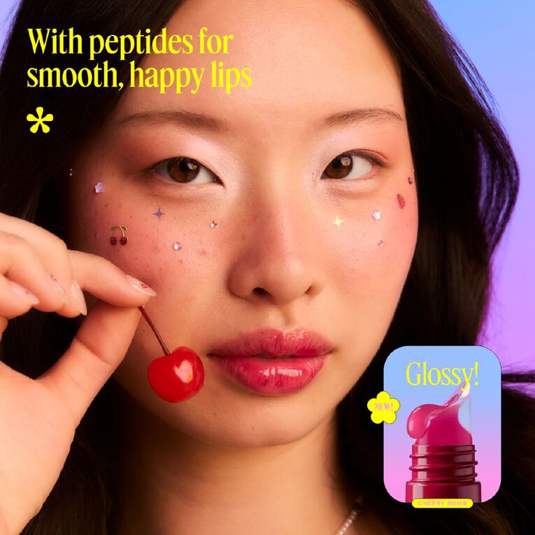 Daise Peptide Lip Butter Balm Cherry Bomb 15ml, , hi-res