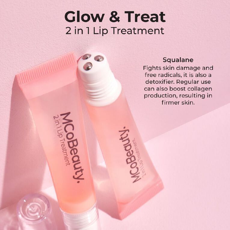 MCoBeauty 2-In-1 Lip Treatment Birthday Edition, , hi-res