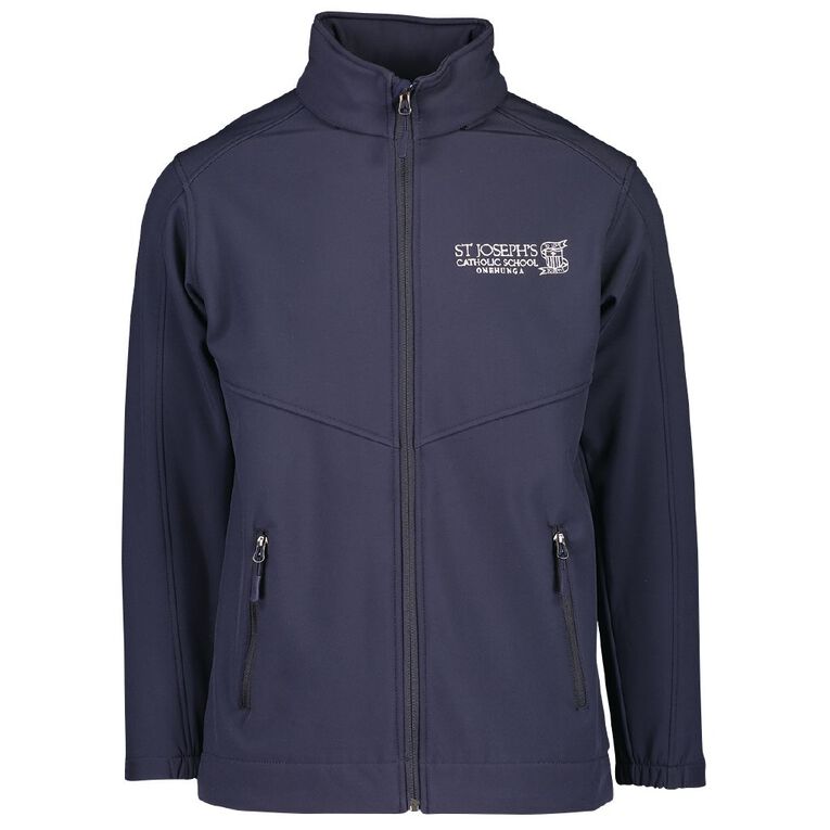 Schooltex St Joseph's Onehunga Softshell Jacket with Embroidery, Navy, hi-res