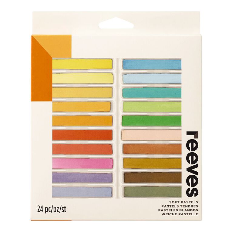 Reeves Soft Pastels 24 Pack, , hi-res