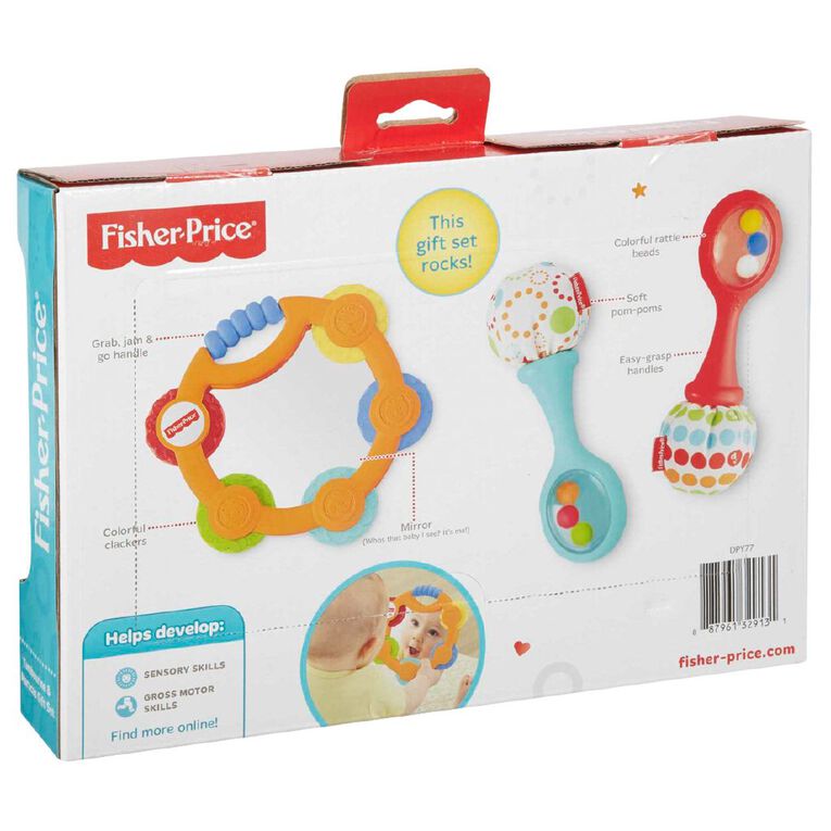 Fisher-Price Tambourine & Maracas Giftset, , hi-res