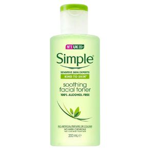 simple kind to skin soothing facial toner 1 each
