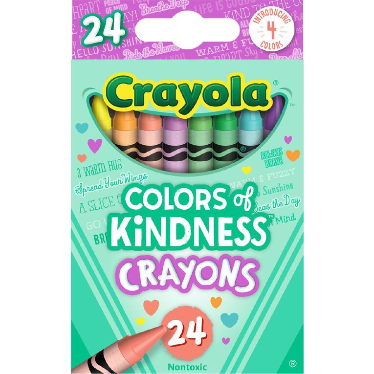 Crayola Colors of Kindness Crayons 24 Pack, , hi-res