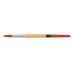 Princeton Snap Brush Short Handle Taklon Round 12 Gold