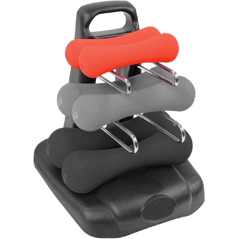 Active Intent Fitness Neoprene Dumbbell Set, , hi-res