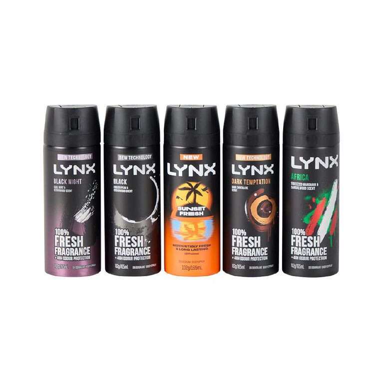 Lynx Sunset Fresh Deodorant Collection 5 Piece, , hi-res