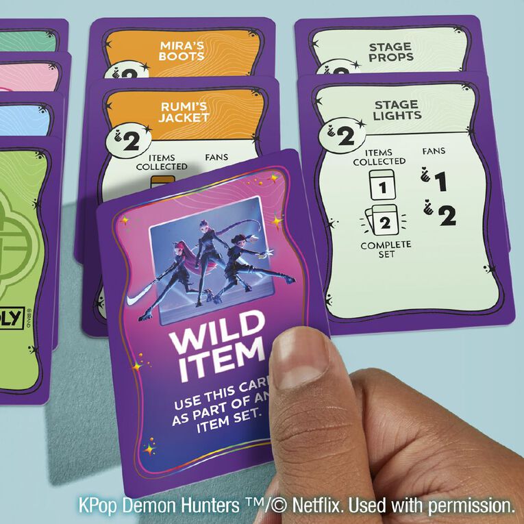 KPop Demon Hunters Monopoly Deal K-Pop Demon Hunters, , hi-res