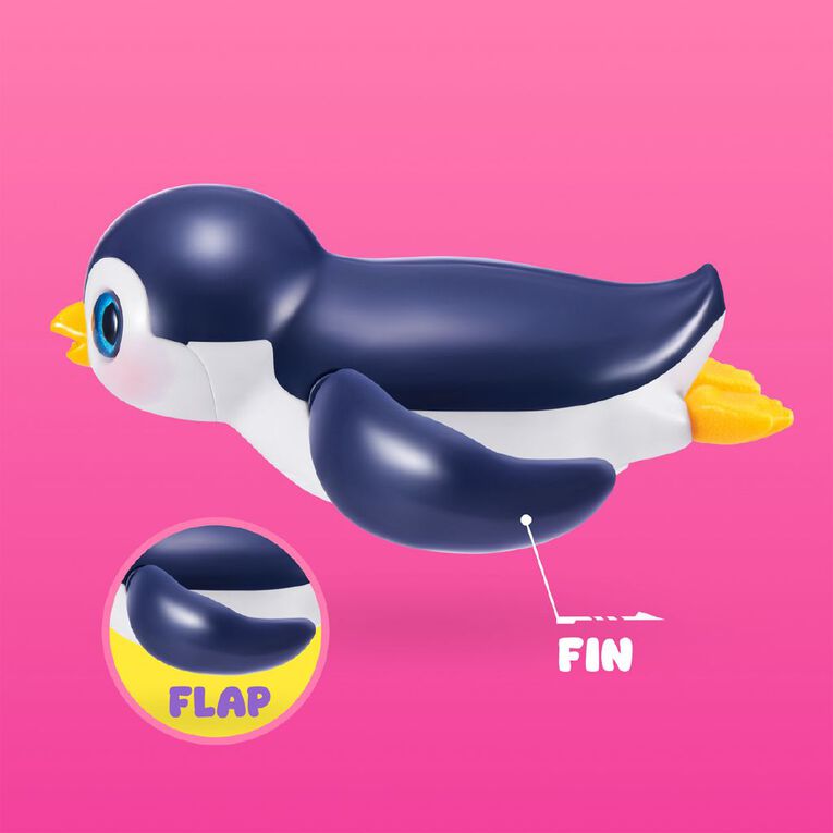 Zuru Pets Alive Swimming Penguin Series 1 Assorted, , hi-res