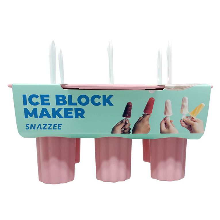 Snazzee Silicone Ice Block Molds Assorted 6 Pack, , hi-res
