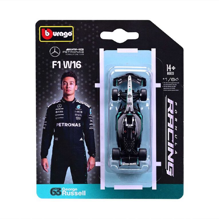 Bburago F1 1:64 Die Cast Teams Assorted, , hi-res