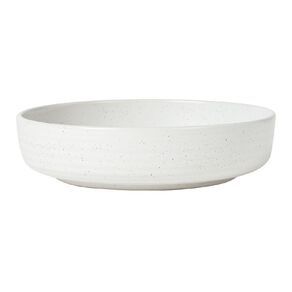 Living & Co Textured Pasta Bowl Ivory