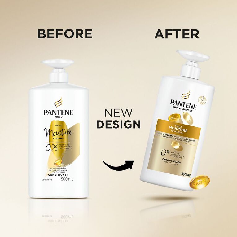 Pantene Conditioner Daily Moisture Renewal 800ml, , hi-res