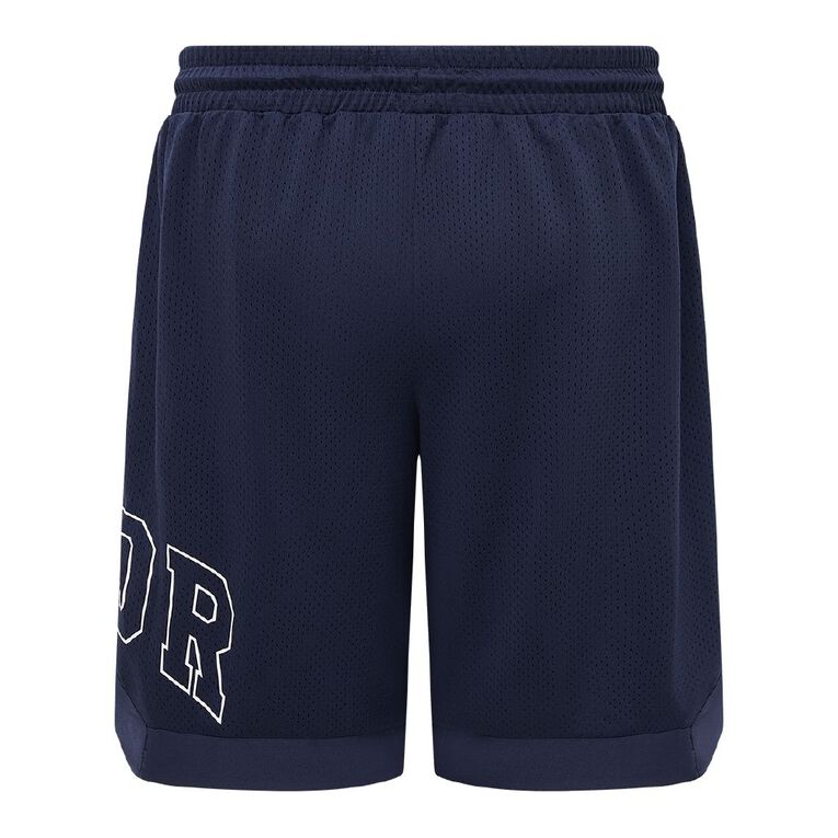 Garage Men's Baggy Basketball Shorts, Blue Dark, hi-res
