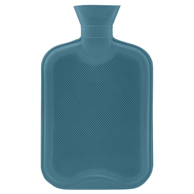 Living & Co Hot Water Bottle 2L Jade, , hi-res