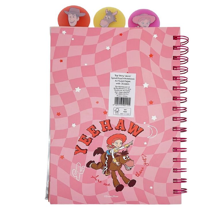 Toy Story Jessie Pouch A5 Notebook, , hi-res