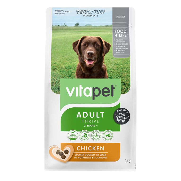 Vitapet Adult Chicken Dry Dog Food 3kg