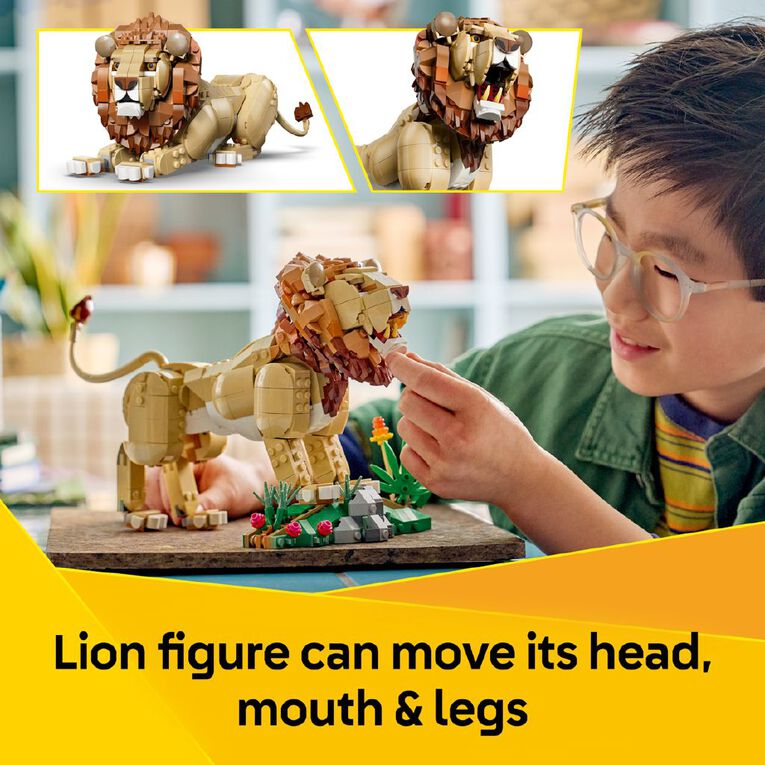 LEGO CREATOR Wild Animals Majestic Lion 31386, , hi-res