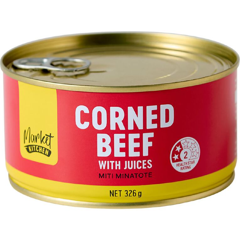 Market Kitchen Corned Beef 326g, , hi-res