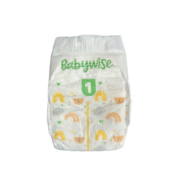 Babywise Nappies Convenience 3-5kg Newborn 28 Pack, , hi-res