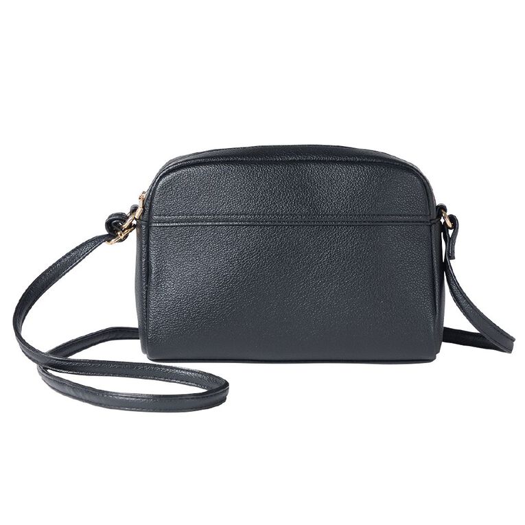 H&H Crossbody Bag, Black, hi-res